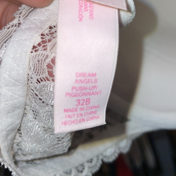 Victoria Secrets Retro y2k bra white lace perfect shape 32b youth again VS - Picture 7 of 7